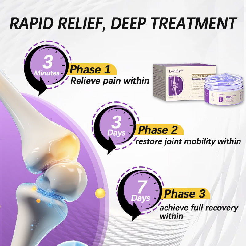 š„Ends Tonight: Get 60% OFF Before Itās Gone!šLOVILDS⢠AOA-Approved Pain Relief Gel ā With Turmeric & Emu Oil for Arthritis & Joint Support