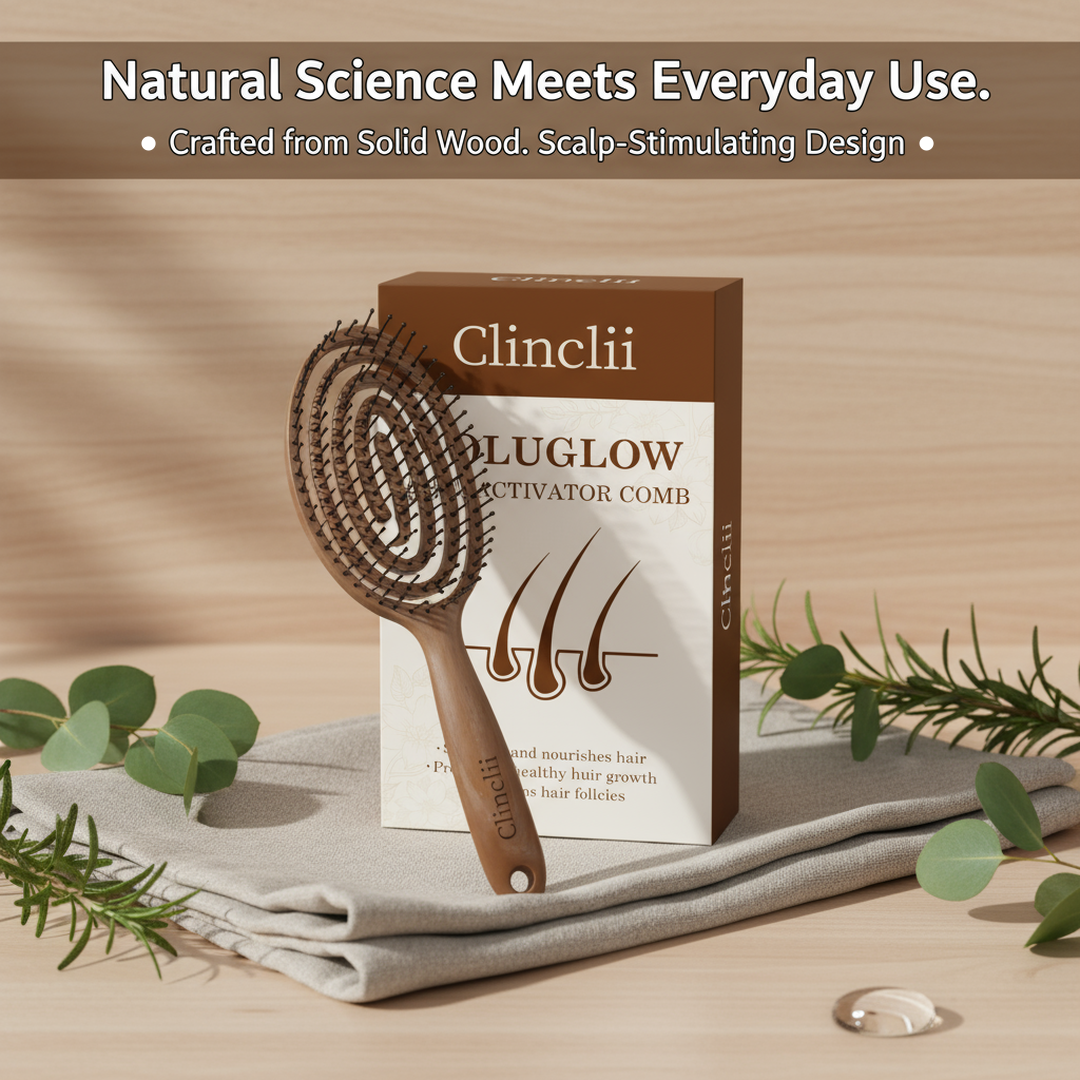 Clinclii™ VoluGlow Hair Activator Comb