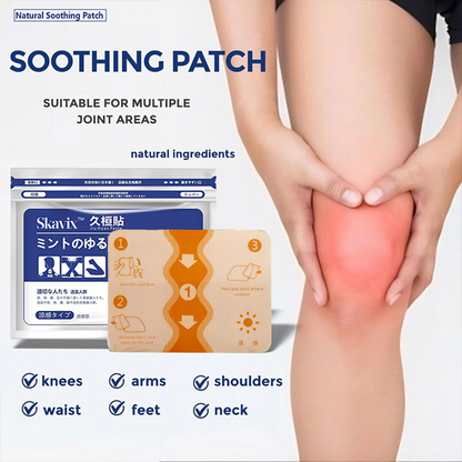 Back Pain Patch Natural Pain Relief Patches for Knee Neck Shoulder and Joint Pain Muscle Soreness Arthritis Relief