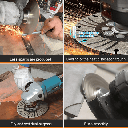 ⚙️ Angle Grinding Wheel – Electroplated Diamond 4 1⁄2" PLUS+