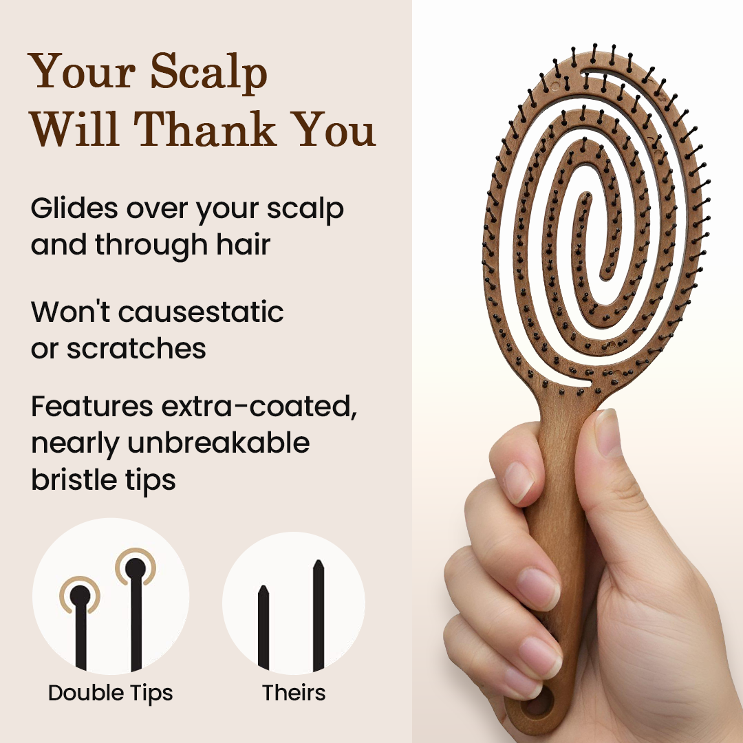 Clinclii™ VoluGlow Hair Activator Comb