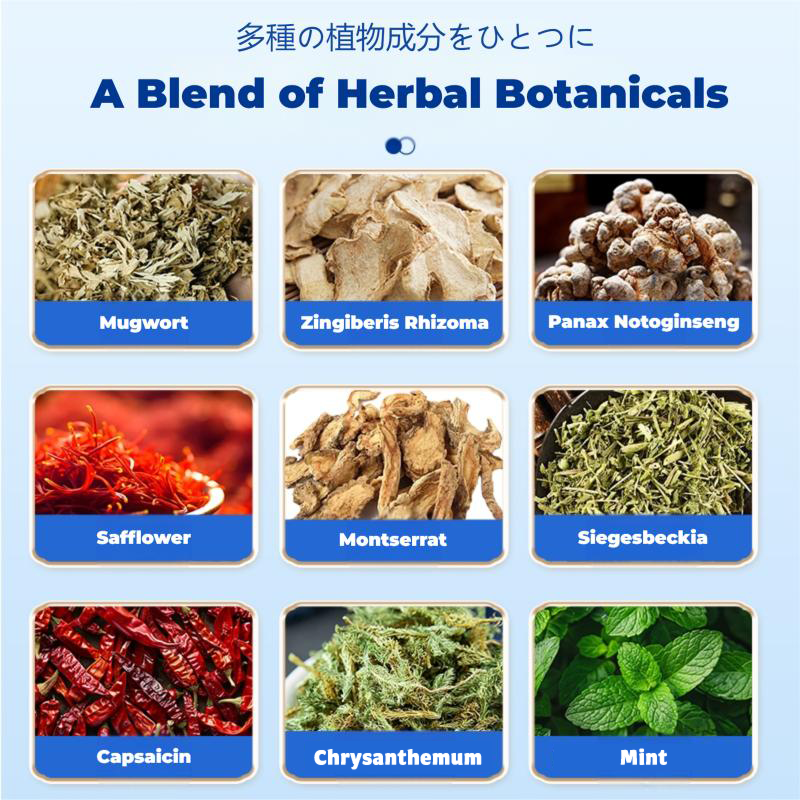 Back Pain Patch Natural Pain Relief Patches for Knee Neck Shoulder and Joint Pain Muscle Soreness Arthritis Relief