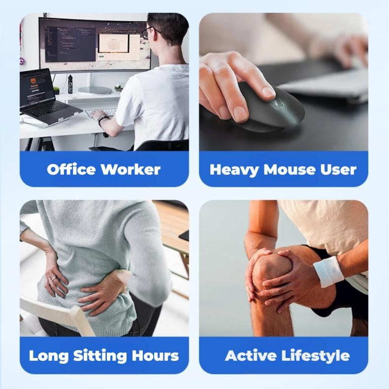 Back Pain Patch Natural Pain Relief Patches for Knee Neck Shoulder and Joint Pain Muscle Soreness Arthritis Relief